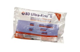 Seringa Para Insulina Agulha Ultra Fine II - 0,5 Ml/Ag-0,8 X 0,30 Mm - 10 Unid - BD (328325)